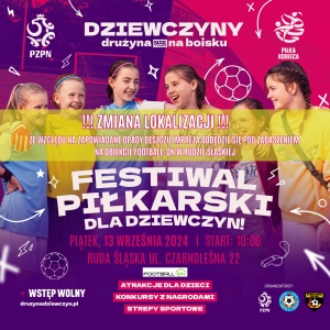 Festiwal Piłkarski dla Dziewczyn w nowej lokalizacji - w Football-on!